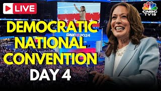 LIVE Democratic National Convention 2024 Kamala Harris Speaks At DNC 2024  DNC Day 4 LIVE  N18G [upl. by Ardnaeed946]