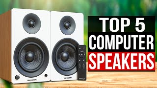 TOP 5 Best Computer Speakers 2023 [upl. by Standush308]