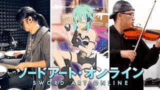 SLSMusic｜刀劍神域 Sword Art Online｜Ignite  藍井艾露｜Piano amp Violin Cover ft 桿子 Drumstick [upl. by Seuqirdor]