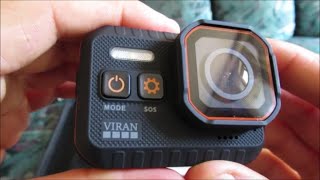 Review and Video Test  VIRAN Action Camera [upl. by Uaerraj472]