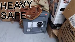 HEAVY SAFE Found In Abandon Storage Unit I Won [upl. by Aihsemak746]