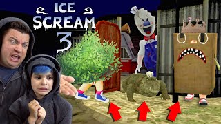 ICE SCREAM 3 GAMEPLAY We Found All The Secrets NEW PET LIZ IS A BUSH CHARLIE IS A BOX and MORE [upl. by Lewse890]