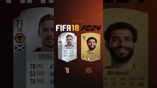 Wolverhampton Wanderers in FIFA 18 Vs FC 24 fifa fc24 wolves [upl. by Goraud]