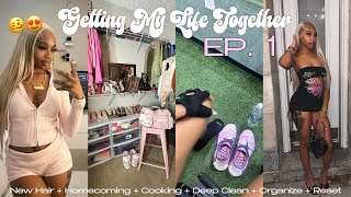 WEEKLY VLOG  Monthly Reset  Homecoming  Organize Closet  Deep Clean  Tacos amp More  GMLT EP 1 [upl. by Anelahs]