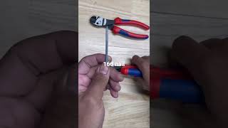 Knipex Twin force Cutters VS Standard side Cutter [upl. by Faunie]