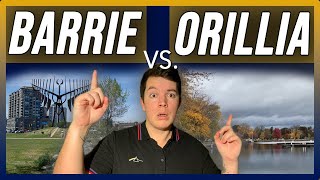 Pros of Barrie vs Orillia  Living in Barrie vs Moving to Orillia  Simcoe County [upl. by Neila]