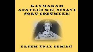 155 ÇIKMIŞ SORULAR KAYMAKAM ADAYLIĞI TARİH Soru Çözümleri 2006  2012 1  Erdem Ünal Demirci [upl. by Ikiv515]