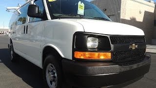 2010 Chevy 2500 Express Cargo Van For Sale ONLY quot56k Milesquot LOADED w THOUAND In EXTRA 140417 [upl. by Roger]