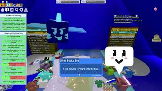 Bee Swarm Simulator  Finishing Bucko Bee Medley and Getting Booster Quest 78 [upl. by Donelson]