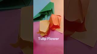 Master the Art of Paper Origami Create Breathtaking Tulips [upl. by Deuno90]