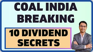 10 point Dividend story Coal india  Coal india dividend news [upl. by Ydwor910]