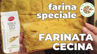 Farinata o Cecìna con Farina di Ceci  Gustosa e facile [upl. by Raval994]