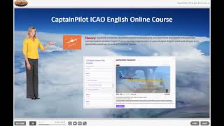 CaptainPilot ICAO English Online Course  Fluency [upl. by Ramled]