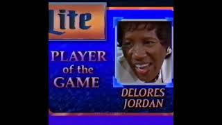 Deloris Jordan assured the fans watching that hed be going 150 for Game 4 vs the Knicks [upl. by Ecirtram]