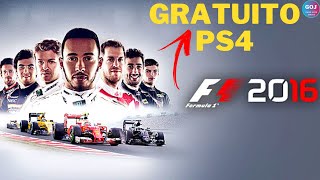 FORMULA 1 2016 DE GRAÇA NA PSN PS4 [upl. by Lhary609]