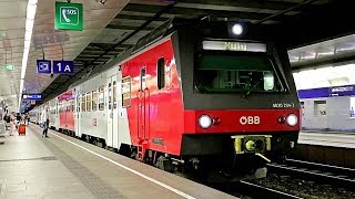 ÖBB SBahn Wien S1 For Mödling  Wien Hbf [upl. by Aitekram71]