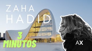 Zaha Hadid en 3 Minutos  Arquitextura [upl. by Adnamra]