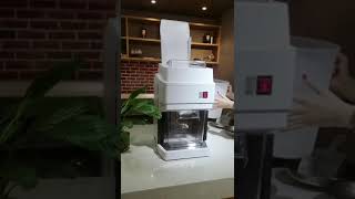 Ice crusher to crush ice into granule ice for bar or restaurant [upl. by Heidy]