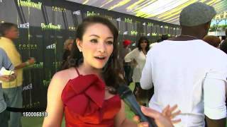 Jodelle Ferland Interview at the World Premiere of Paranorman [upl. by Stevie349]