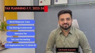 Year end Tax Planning 31032024 Beneficial for all Assessees ITax amp GST  Tax Harvesting [upl. by Goldsmith985]