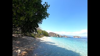 Snorkeling at the beach of Angel Island Eco Resort [upl. by Kordula]