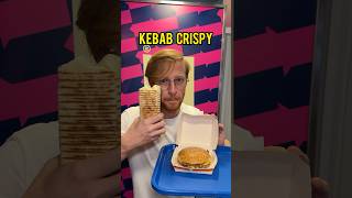 Questo è il nostro KeCrispy 😍 Il Crispy McBacon che è diventato kebab ❤️ kebab napoli shorts [upl. by Ateloj]