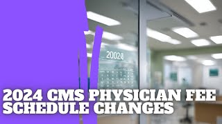 2024 CMS Physician Fee Schedule Changes Revealed Impacts on Reimbursement amp Budgeting [upl. by Downall822]