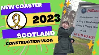 New Alpine Coaster  Edinburgh  Site Tour  Construction Update  Scotland  Tubing POV  RBCD Ep45 [upl. by Ecnerolf]