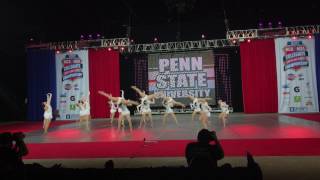 Penn State Lionettes Dance Team Nationals Jazz Routine 2017 [upl. by Baudoin871]