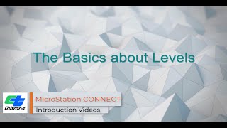 11  MicroStation CONNECT  The Basics About Levels [upl. by Bork492]