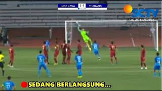 🔴 SEDANG BERLANGSUNG  KUALIFIKASI PIALA DUNIA 2022 INDONESIA VS THAILAND KOMENTAR SHIN TAEYONG [upl. by Percival]