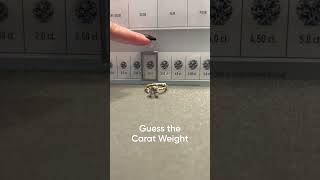 Can You Guess This Diamonds Carat Weight [upl. by Refynnej447]