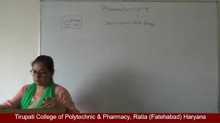 Pharmaceutical Chemistry  II Antitubercular Drugs Lecture 02 HD [upl. by Tnilk]