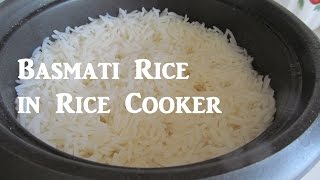 How to Cook Basmati Rice  Rice Cooker Recipes  الرز البسمتي بقدر الرز الكهربائي  Recipe165CFF [upl. by Ginelle]