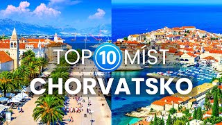 Top 10 krásných míst v Chorvatsku  Cestování a dovolená v Chorvatsku [upl. by Ielarol920]