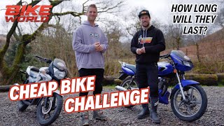 Cheap Bike Challenge With Sam Pilgrim vs Chris Northover  How Long Will They Last [upl. by Einhapets]