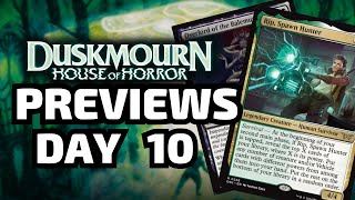 FANTASTIC Rares And Mythics Revealed  Duskmourn Day 10 Previews Spoilers MTG Arena [upl. by Liebowitz]