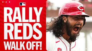 The RALLY REDS make an INCREDIBLE COMEBACK Full inning gametying home run walkoff homer [upl. by Xena614]