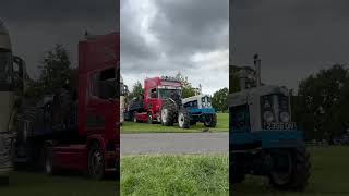 Fordson Ploughmaster Towing wagon out [upl. by Humphrey]