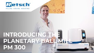 Planetary Ball Mill PM300  Introduction RETSCH [upl. by Tien]