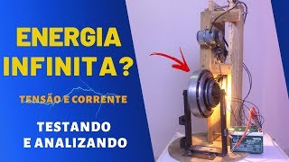 FIZ UM GERADOR PARA GERAR ENERGIA INFINITA  FUNCIONA [upl. by Violette]