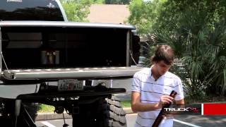 How to Install Aftermarket Tailgate Cap at AutoCustomscom [upl. by Werd]