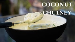 Saravana Bhavan Style Coconut Chutney  White Chutney  രുചിയൂറും തേങ്ങാ ചട്ണി  Ep596 [upl. by Yud]