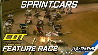 Sprintcars  Chariots of Thunder N1  Darwin  18th Aug 2023  ClayPerView [upl. by Repip297]