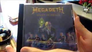 Unboxing  Megadeth  Rust in Peace Original CD [upl. by Assirok13]