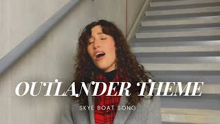 quotSkye Boat Songquot Outlander Theme Song in a stairwell [upl. by Ahsiekrats302]