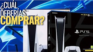 PS5 Digital o Disco 🤯 ¿cuál comprar ☑️ Playstation 5 Digital vs Normal [upl. by Gaskill]