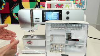 BERNINA 570 2 Accessories [upl. by Fondea]