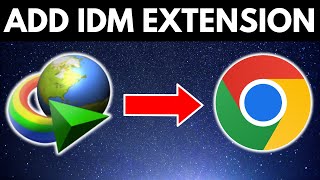 How To Add IDM Extension In Google Chrome 2024 [upl. by Sculley]