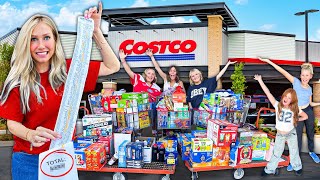 GROCERY SHOPPING for an ENTIRE YEAR COSTCO HAUL [upl. by Ardekahs]